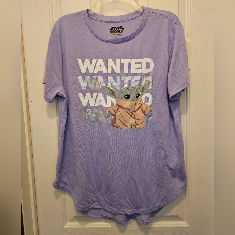 Star Wars Junior's The Child Purple T-Shirt - 3XL